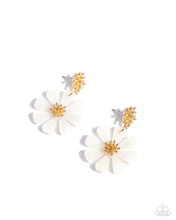 Load image into Gallery viewer, Poetically Pastel - White Post Earrings