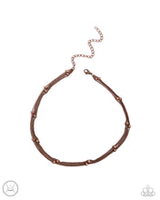 Load image into Gallery viewer, Satellite Strands - Copper Choker Necklace