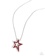 Load image into Gallery viewer, Patriotic Passion - Red Necklace