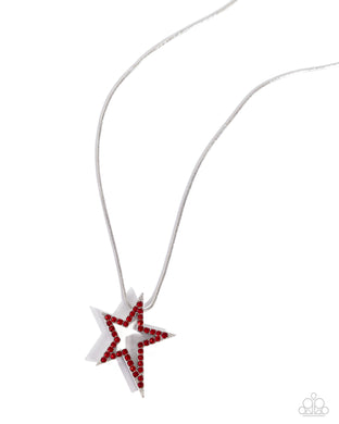 Patriotic Passion - Red Necklace