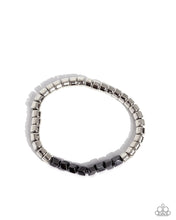 Load image into Gallery viewer, Cubed Cache - Silver Bracelet