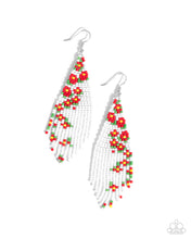 Load image into Gallery viewer, Picturesque Patchwork - Red Earrings