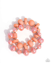 Load image into Gallery viewer, Shape Shifting Season - Orange Stretchy Bracelets