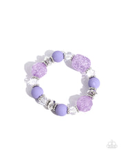 Load image into Gallery viewer, Sweetly Shattered - Purple Bracelet