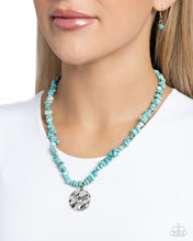 Load image into Gallery viewer, Longhorn Leader - Blue Necklace