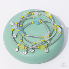 Load image into Gallery viewer, Scattered Sheen - Yellow Stretchy Bracelets