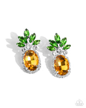 Load image into Gallery viewer, Prismatic Pineapple - Yellow Earrings