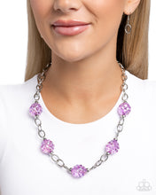 Load image into Gallery viewer, Gentle Glass - Purple Necklace