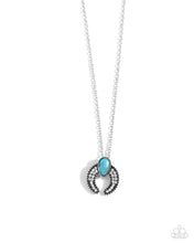 Load image into Gallery viewer, Horseshoe Haute - Blue Necklace