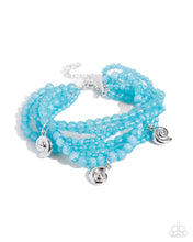 Load image into Gallery viewer, Swirling Shopaholic - Blue Bracelet