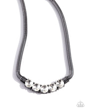 Load image into Gallery viewer, Musings Makeover - Black Gunmetal Necklace