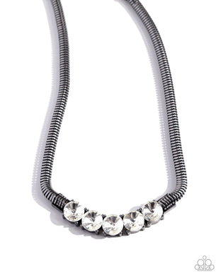 Musings Makeover - Black Gunmetal Necklace