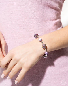 Malibu Model - Purple Stretchy Bracelet