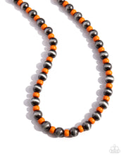 Load image into Gallery viewer, Contemporary Confidence - Orange Necklace