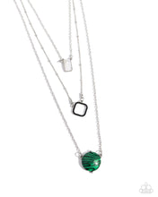 Load image into Gallery viewer, Playfully Panache - Green Necklace