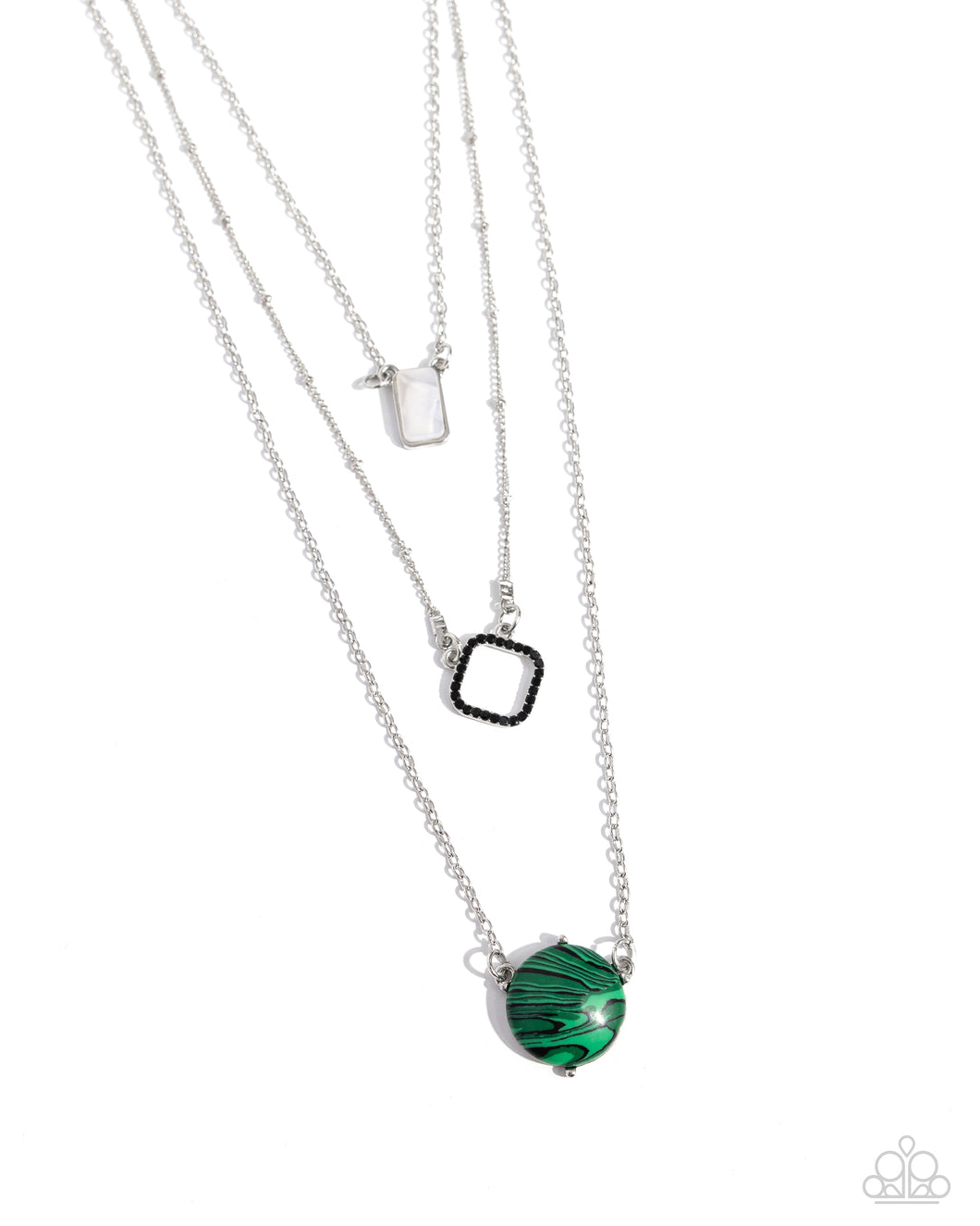 Playfully Panache - Green Necklace