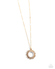 Load image into Gallery viewer, Sunburst Surprise - Gold Necklace