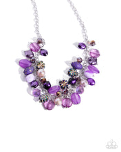 Load image into Gallery viewer, Offbeat Ofrenda - Purple Necklace