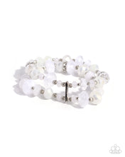 Load image into Gallery viewer, Faceted Fairy Tale - White Bracelet