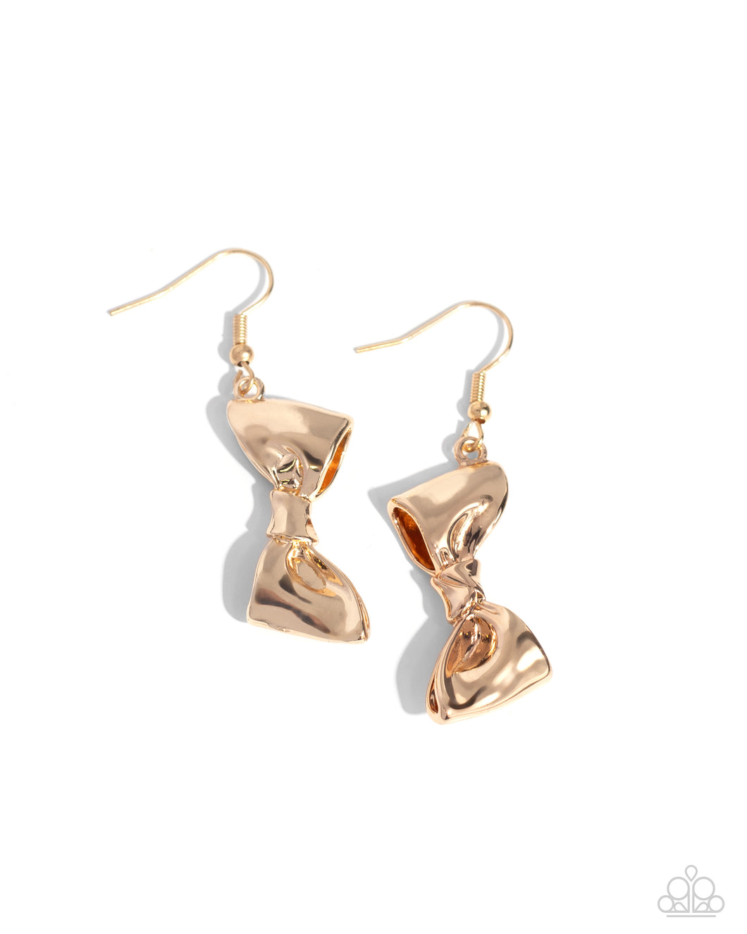 Dapper Dalliance - Gold Earrings