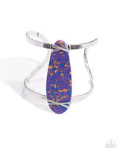 Load image into Gallery viewer, Spotted A Mile Away - Purple Cuff Bracelet