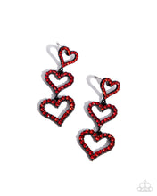 Load image into Gallery viewer, Sweetheart Succession - Red Post Earrings