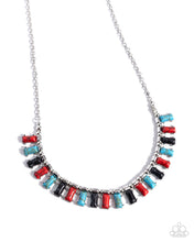 Load image into Gallery viewer, Stony Shimmer - Red Necklace