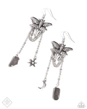 Load image into Gallery viewer, Moth Master - Silver Earrings