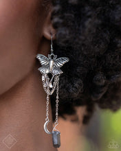 Load image into Gallery viewer, Moth Master - Silver Earrings