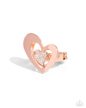 Load image into Gallery viewer, Abstract Amor - Copper Dainty Ring