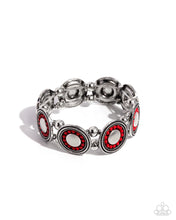 Load image into Gallery viewer, Pendant Paladin - Red Stretchy Bracelet