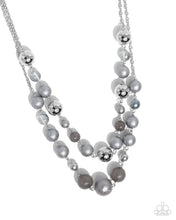 Load image into Gallery viewer, Beaded Benefit - Silver Necklace