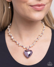 Load image into Gallery viewer, Mermaid Model - Purple Necklace