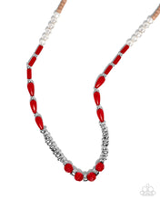 Load image into Gallery viewer, Dainty Diversity - Red Necklace