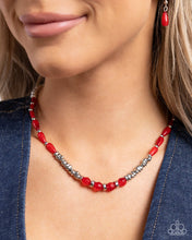 Load image into Gallery viewer, Dainty Diversity - Red Necklace