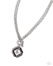 Load image into Gallery viewer, Compass Cadenza - Silver Necklace