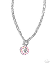 Load image into Gallery viewer, Compass Cadenza - Pink Necklace