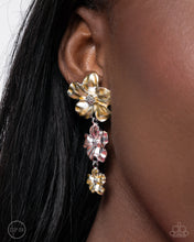 Load image into Gallery viewer, Balanced Bouquet - Yellow Clip-On Earrings