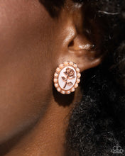 Load image into Gallery viewer, Rosy Relic - Copper Post Earrings