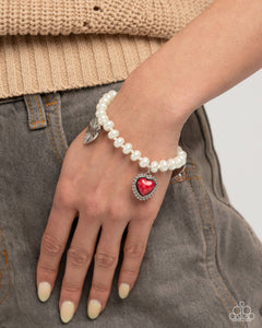 Heart-struck Haven - Red Bracelet