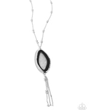 Load image into Gallery viewer, Geode Gamble - Black Necklace