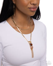 Load image into Gallery viewer, Passionate Pageantry - Brown Necklace