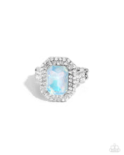 Load image into Gallery viewer, Faceted Fidelity - Blue Dainty Ring