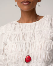 Load image into Gallery viewer, Horseshoe Hoedown - Red Necklace