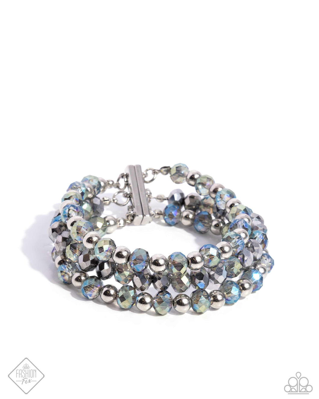 Ignited Influence - Silver Magnetic Closure Bracelet