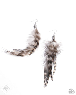 Delicate Desert - Brown Earrings