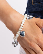 Load image into Gallery viewer, Heart-struck Haven - Silver Bracelet