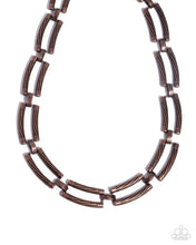 Load image into Gallery viewer, Technical Texture - Copper Necklace