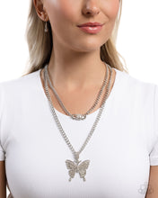 Load image into Gallery viewer, Aerial Arrangement - White Necklace