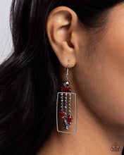 Load image into Gallery viewer, Framed Feature - Red Earrings